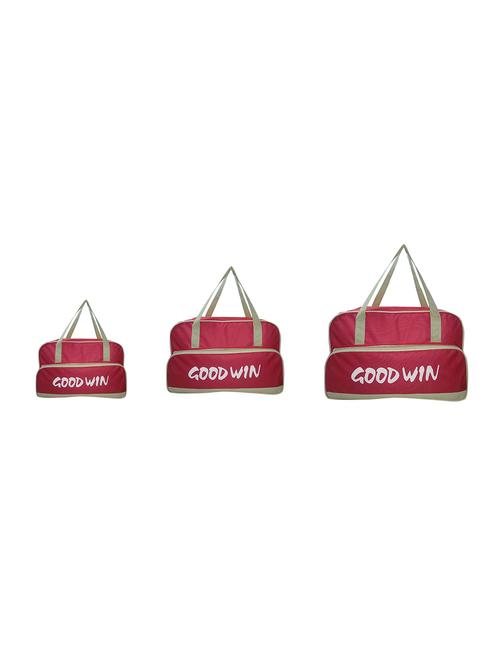 red polyester dufflebag - 16784925 - Very Small Image - 1
