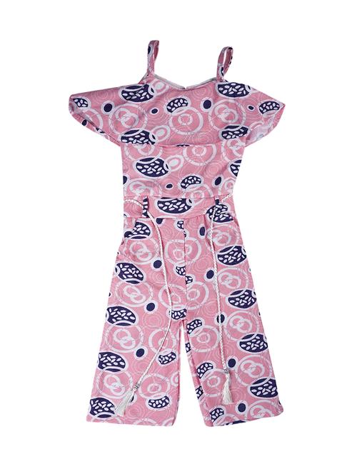 tie knot cold shoulder 3/4th jumpsuit - 16785336 - Very Small Image - 1