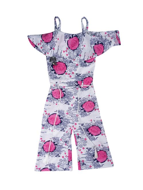 tie knot cold shoulder 3/4th jumpsuit - 16785337 - Very Small Image - 1