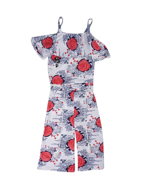 tie knot cold shoulder 3/4th jumpsuit - 16785338 - Very Small Image - 1