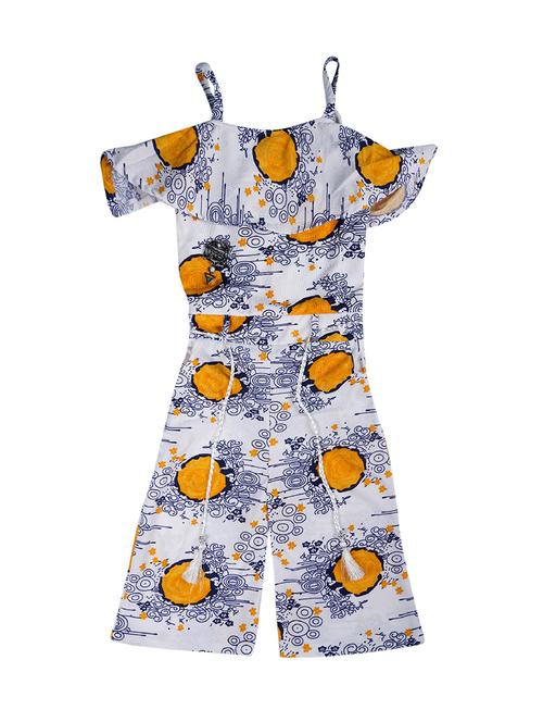 tie knot cold shoulder 3/4th jumpsuit - 16785339 - Very Small Image - 1