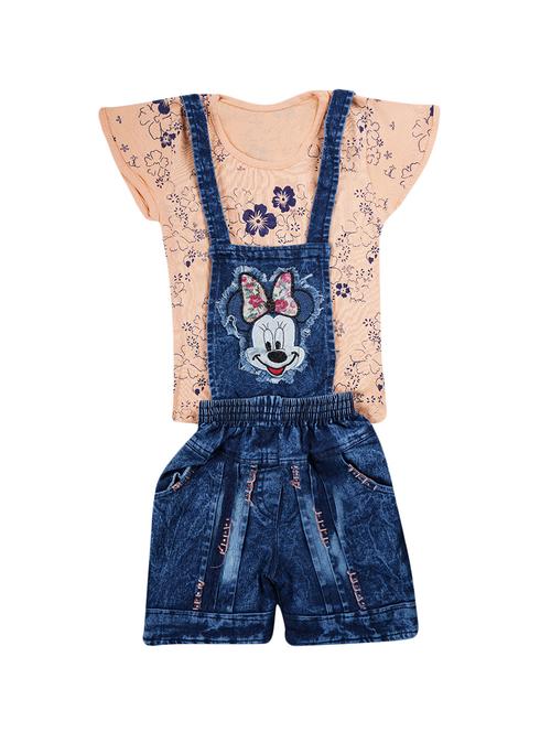 quirky patch denim dungaree - 16785344 - Very Small Image - 1