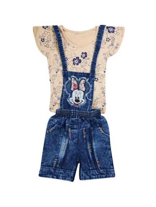 quirky patch denim dungaree - 16785345 - Very Small Image - 1