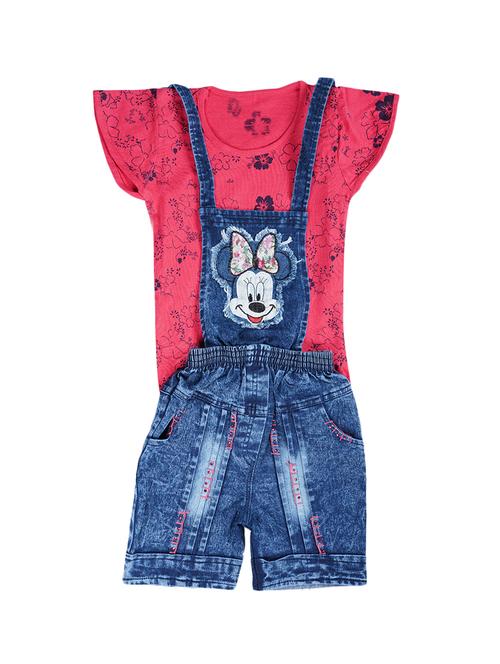 quirky patch denim dungaree - 16785346 - Very Small Image - 1