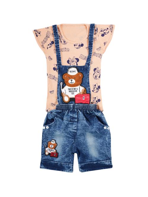 quirky patch denim dungaree - 16785348 - Very Small Image - 1