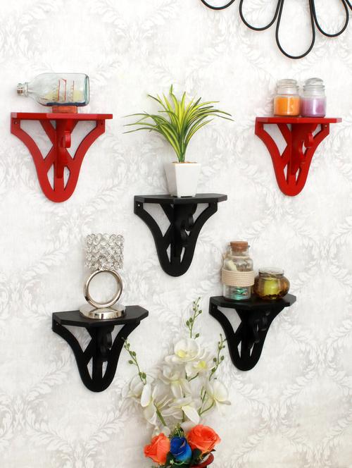 carved shelf (set of 5) - 16785490 - Very Small Image - 1