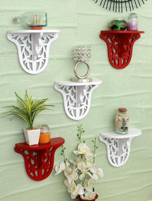 carved shelf (set of 5) - 16785500 - Very Small Image - 1