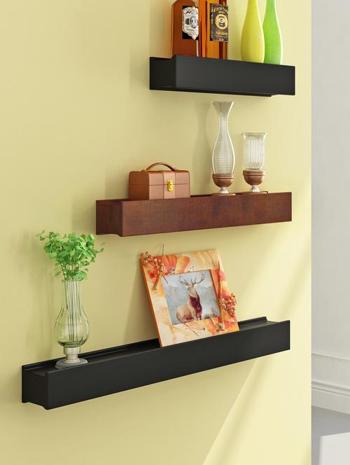 floating wall shelves (set of 3) - 16785581 - Very Small Image - 1