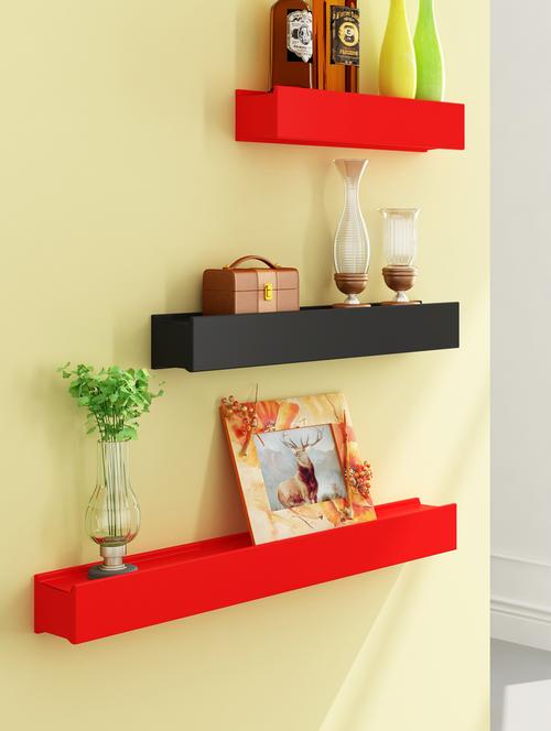 floating wall shelves (set of 3) - 16785582 - Very Small Image - 1