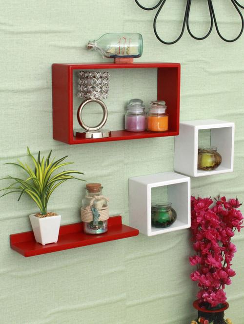wall shelves (set of 4) - 16785601 - Very Small Image - 1