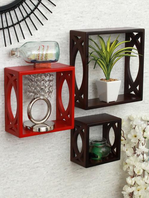 cube wall shelves (set of 3) - 16785656 - Very Small Image - 1