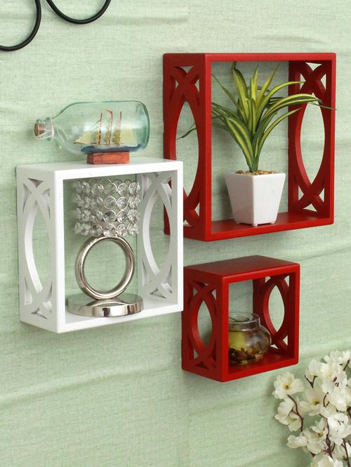 cube wall shelves (set of 3) - 16785660 - Very Small Image - 1