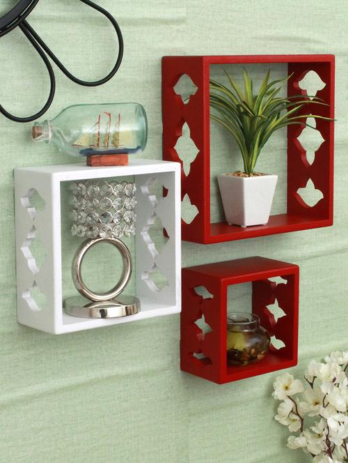 cube wall shelves (set of 3) - 16785670 - Very Small Image - 1