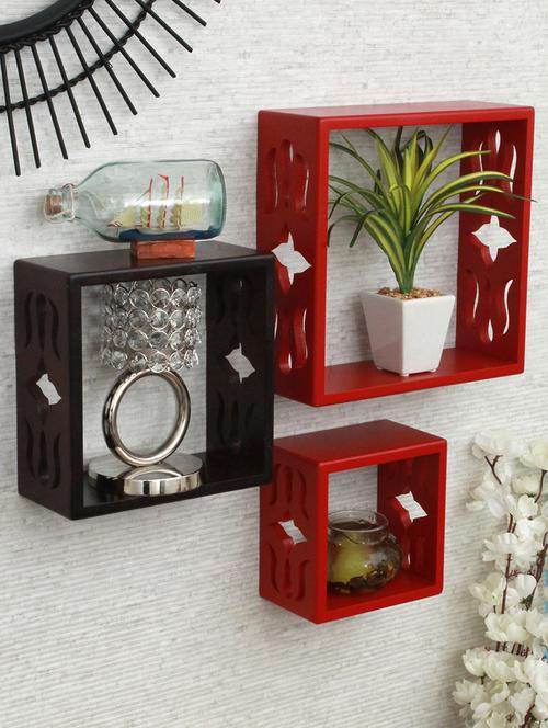 cube wall shelves (set of 3) - 16785687 - Very Small Image - 1