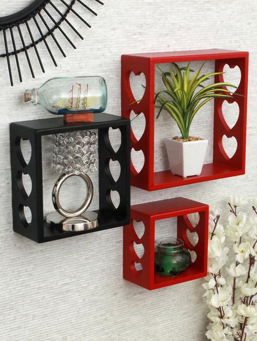 cube wall shelves (set of 3) - 16785695 - Very Small Image - 1