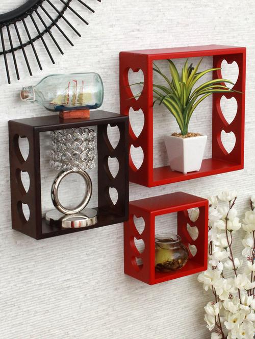 cube wall shelves (set of 3) - 16785697 - Very Small Image - 1