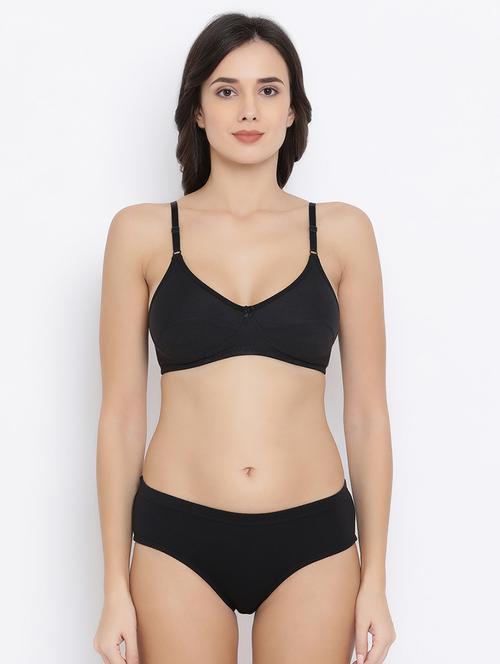 bow patch bra and panty set - 16786392 - Very Small Image - 1