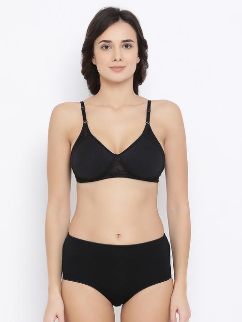 bow patch bra and panty set - 16786419 - Very Small Image - 1