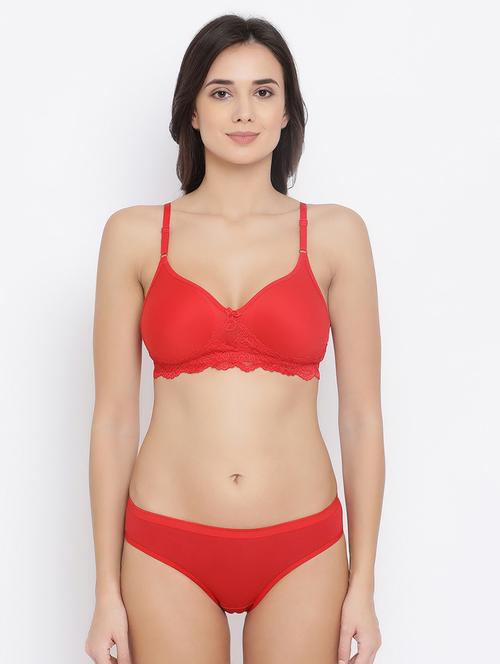 floral patch bra and panty set - 16786426 - Very Small Image - 1
