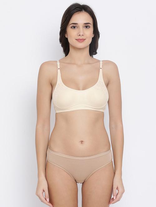 lace detail bra and panty set - 16786486 - Very Small Image - 1