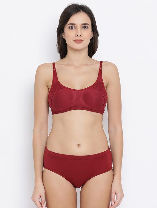 lace detail bra and panty set - 16786491 - Very Small Image - 1