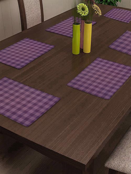 dining table mats easily washable & extra durable (set of 6 pieces) - 16787257 - Very Small Image - 1