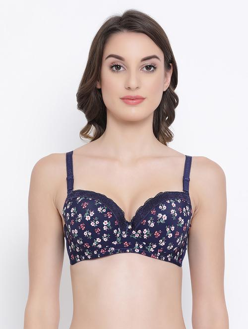 detachable strap floral t-shirt bra - 16788191 - Very Small Image - 1