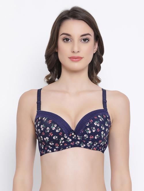 detachable strap floral t-shirt bra - 16788193 - Very Small Image - 1
