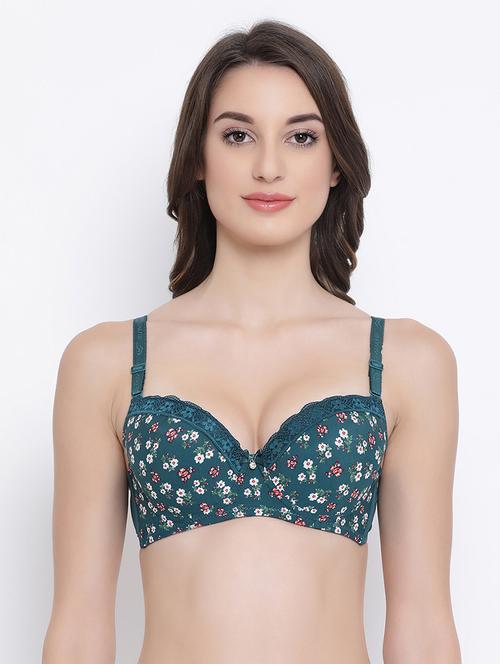 detachable strap floral t-shirt bra - 16788196 - Very Small Image - 1