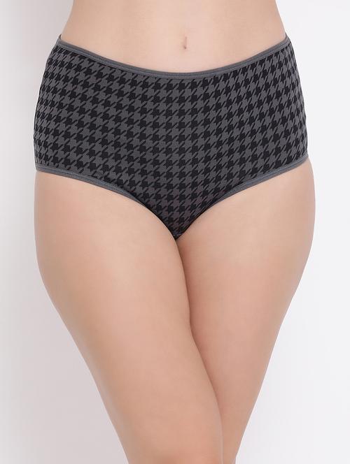 high rise hounds tooth hipster panty - 16788239 - Very Small Image - 1