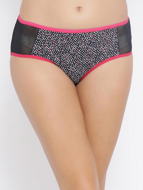high rise polka dot hipster panty - 16788259 - Very Small Image - 1