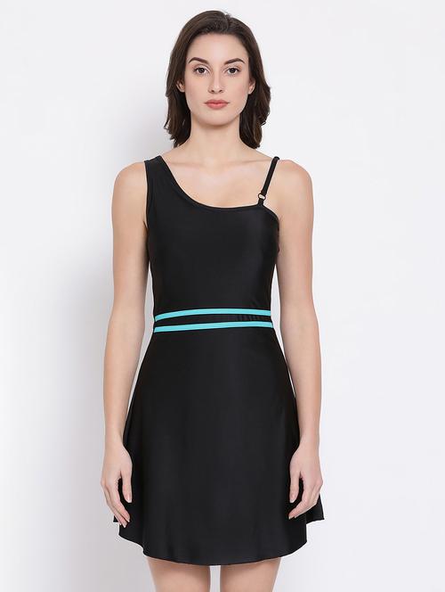 contrast piped swimsuit - 16788287 - Very Small Image - 1