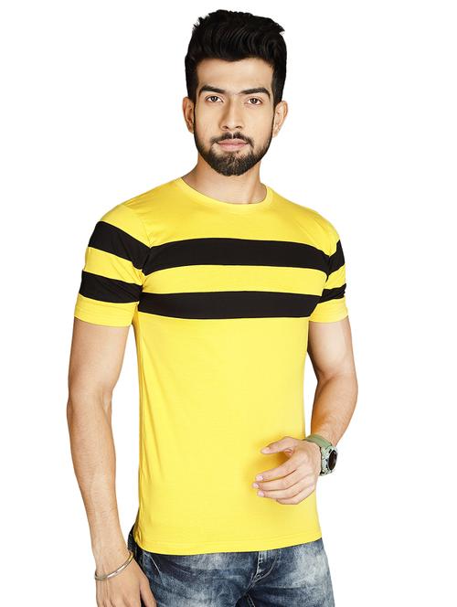 yellow taped t-shirt - 16789125 - Very Small Image - 1