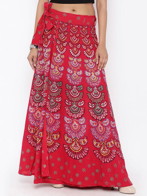 printed long skirt - 16791036 - Very Small Image - 1