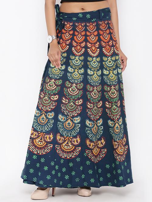 printed long skirt - 16791040 - Very Small Image - 1
