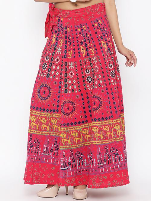 printed long skirt - 16791046 - Very Small Image - 1