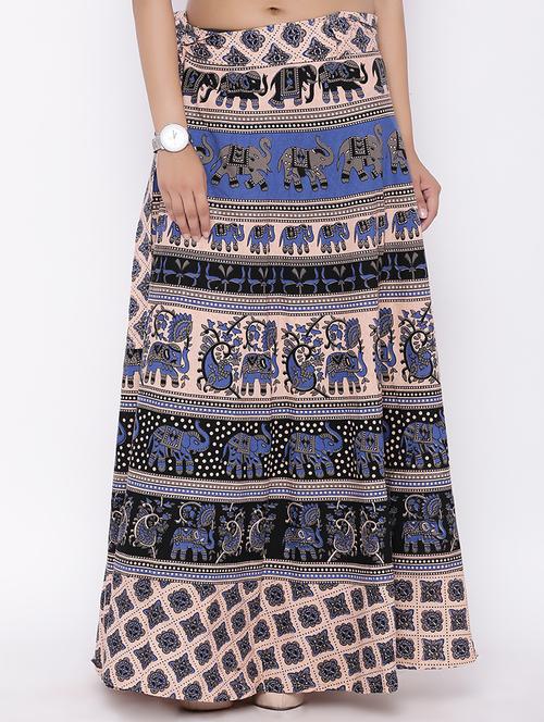 printed long skirt - 16791051 - Very Small Image - 1