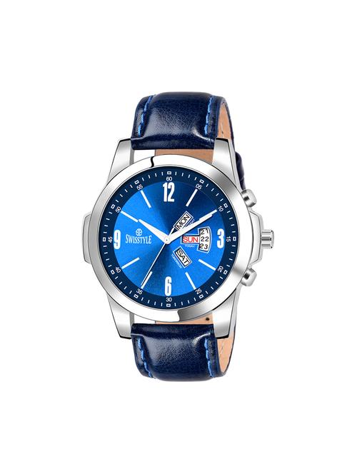 swisstyle day and date analog blue dial men watch-ss-gr924-blu-blu - 16791353 - Very Small Image - 1