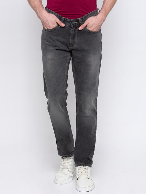 grey light washed denim jeans - 16792205 - Very Small Image - 1