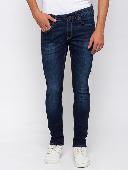 blue light washed denim jeans - 16792211 - Very Small Image - 1
