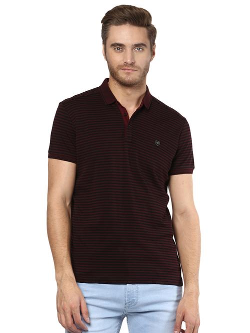red striped polo t-shirt - 16792305 - Very Small Image - 1
