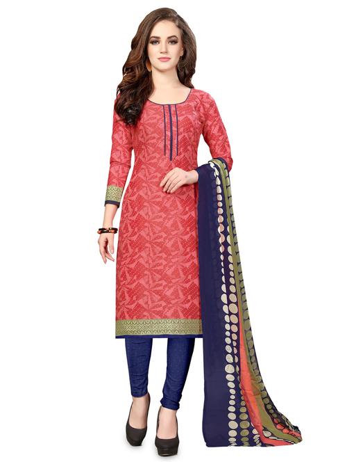 printed unstitched suit - 16792867 - Very Small Image - 1