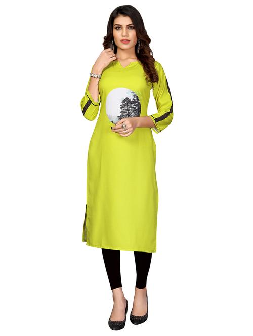 printed straight kurta - 16793363 - Very Small Image - 1