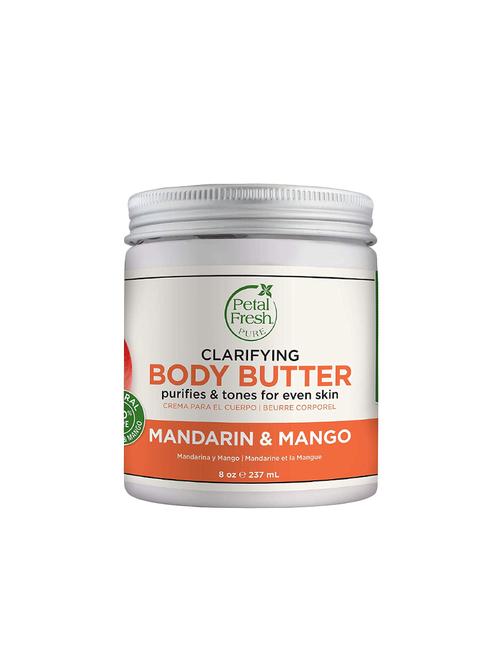 petal fresh pure refreshing mandarin & mango body butter nourishing with vitamin a 237ml - 16794207 - Very Small Image - 1
