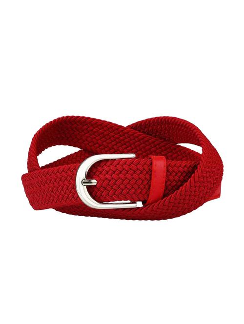 red leatherette belt - 16794574 - Very Small Image - 1