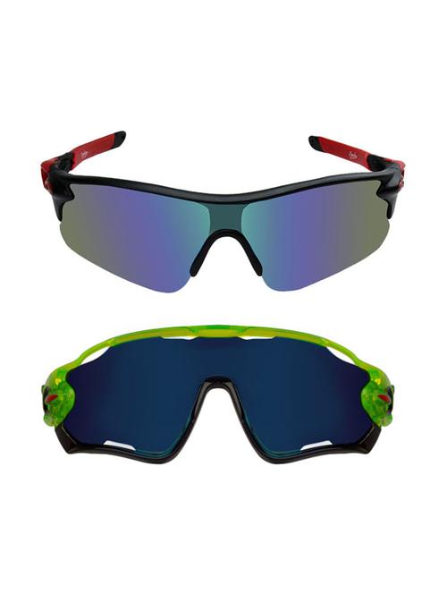 zyaden combo of 2 unisex sunglasses (combo-3867) - 16796241 - Very Small Image - 1