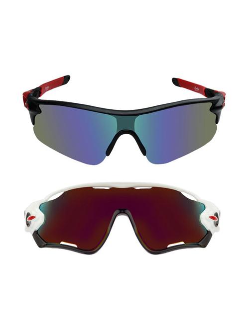 zyaden combo of 2 unisex sunglasses (combo-3870) - 16796244 - Very Small Image - 1
