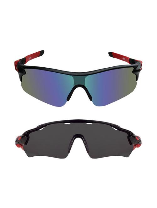 zyaden combo of 2 unisex sunglasses (combo-3875) - 16796249 - Very Small Image - 1