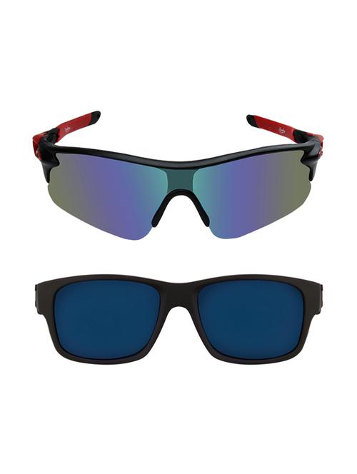 zyaden combo of 2 unisex sunglasses (combo-3880) - 16796254 - Very Small Image - 1