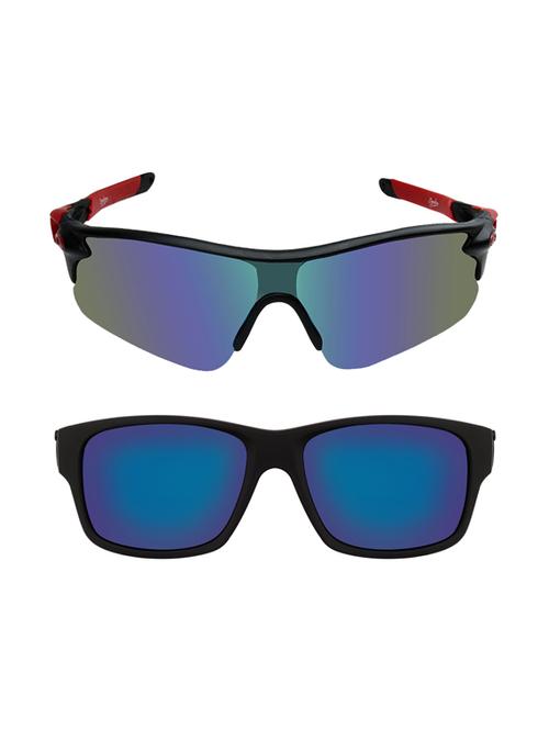 zyaden combo of 2 unisex sunglasses (combo-3881) - 16796255 - Very Small Image - 1